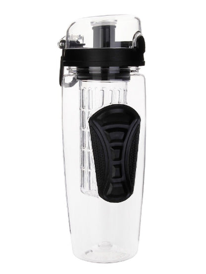 32Oz Fruit Infusing Infuser Water Bottle Water Fruit Bottle BPA Free Plastic Sport Fruit Infuser Water Bottles with Infuser Juice Shaker Drink Bottle of Water