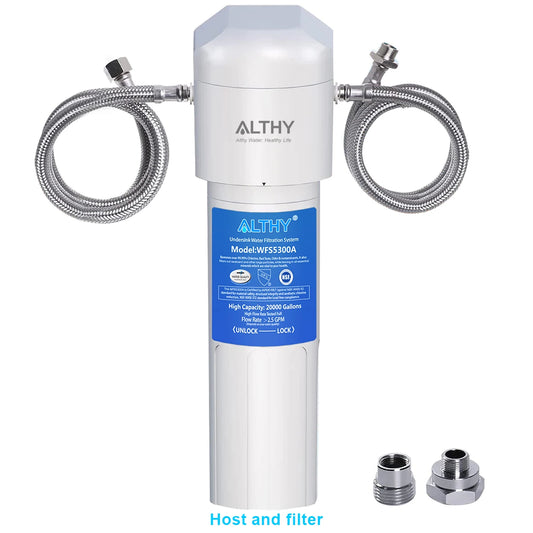 under Sink Drinking Water Filter Purifier -NSF/ANSI Certified Direct Connect under Counter Drink Water Filtration System