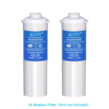 Replacement Water Filter for  WFS5300A under Sink Drinking Direct Connect under Counter Drink Water Filtration System