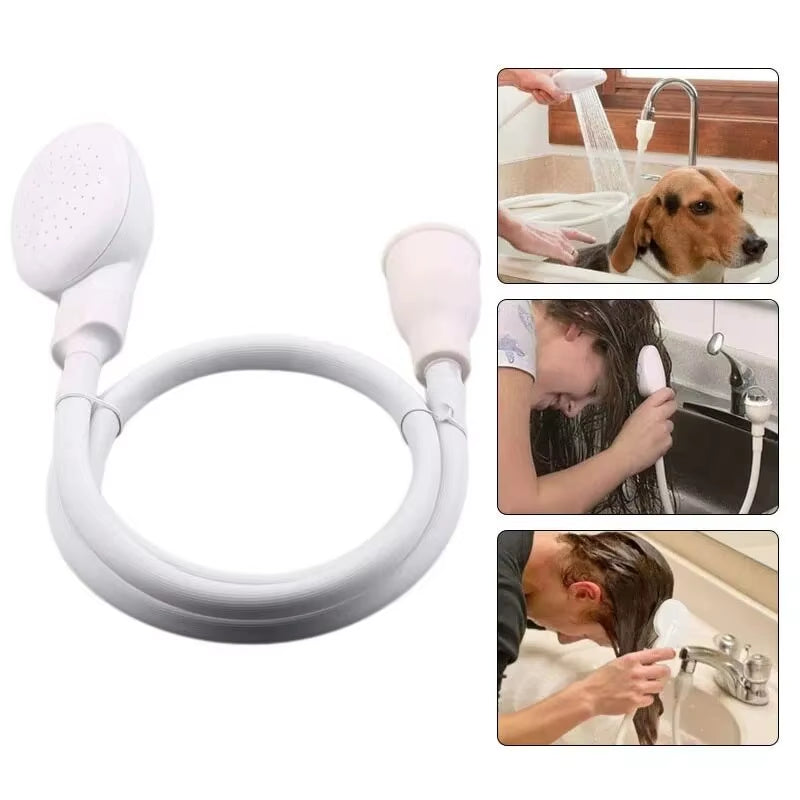 Faucet Extender External Showerhead Hair Wash Pet Bathing Multifunctional Portable Dormitory Simple Shower Nozzle