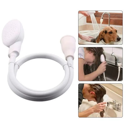 Faucet Extender External Showerhead Hair Wash Pet Bathing Multifunctional Portable Dormitory Simple Shower Nozzle