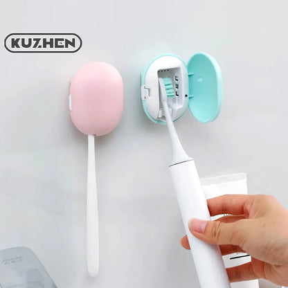 No Punching Uv Toothbrush Head Disinfection Box Drying Box Sterilizer Usb Rechargeable Portable Toothbrush Holder